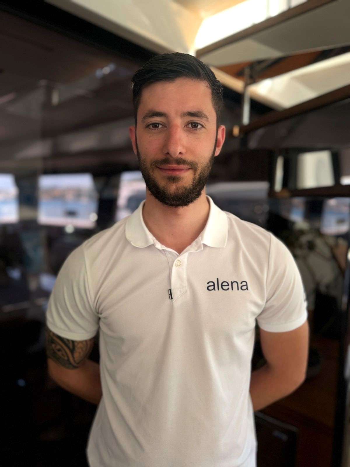 Odysseas Manesis, Deckhand / Steward on Alena 67